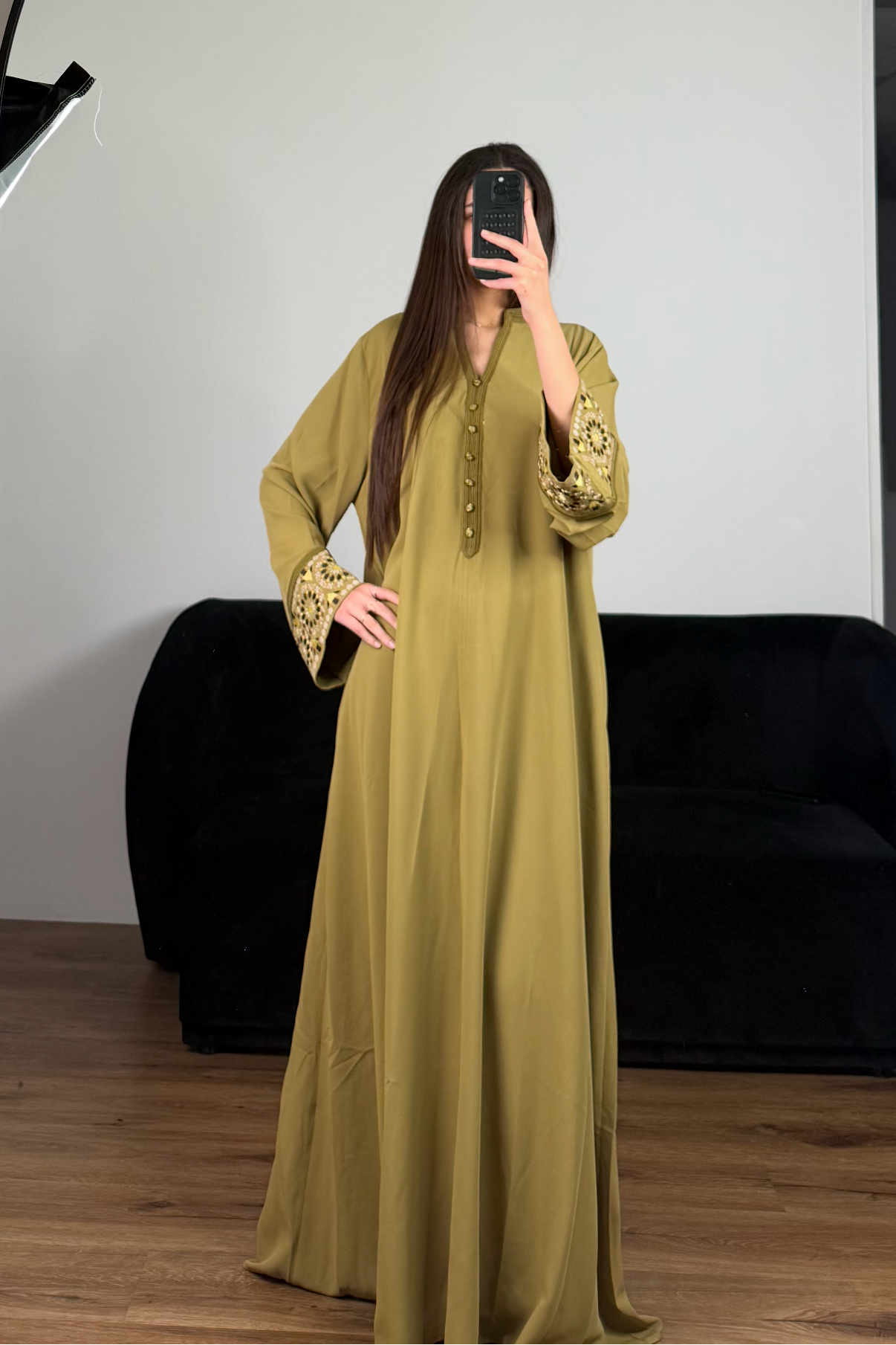 Robe Aïcha Vert
