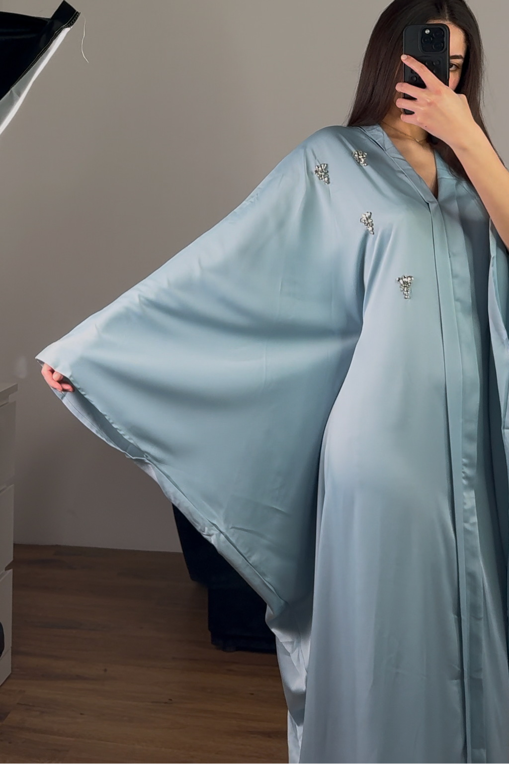 Abbaya Bleu ciel -Taille unique