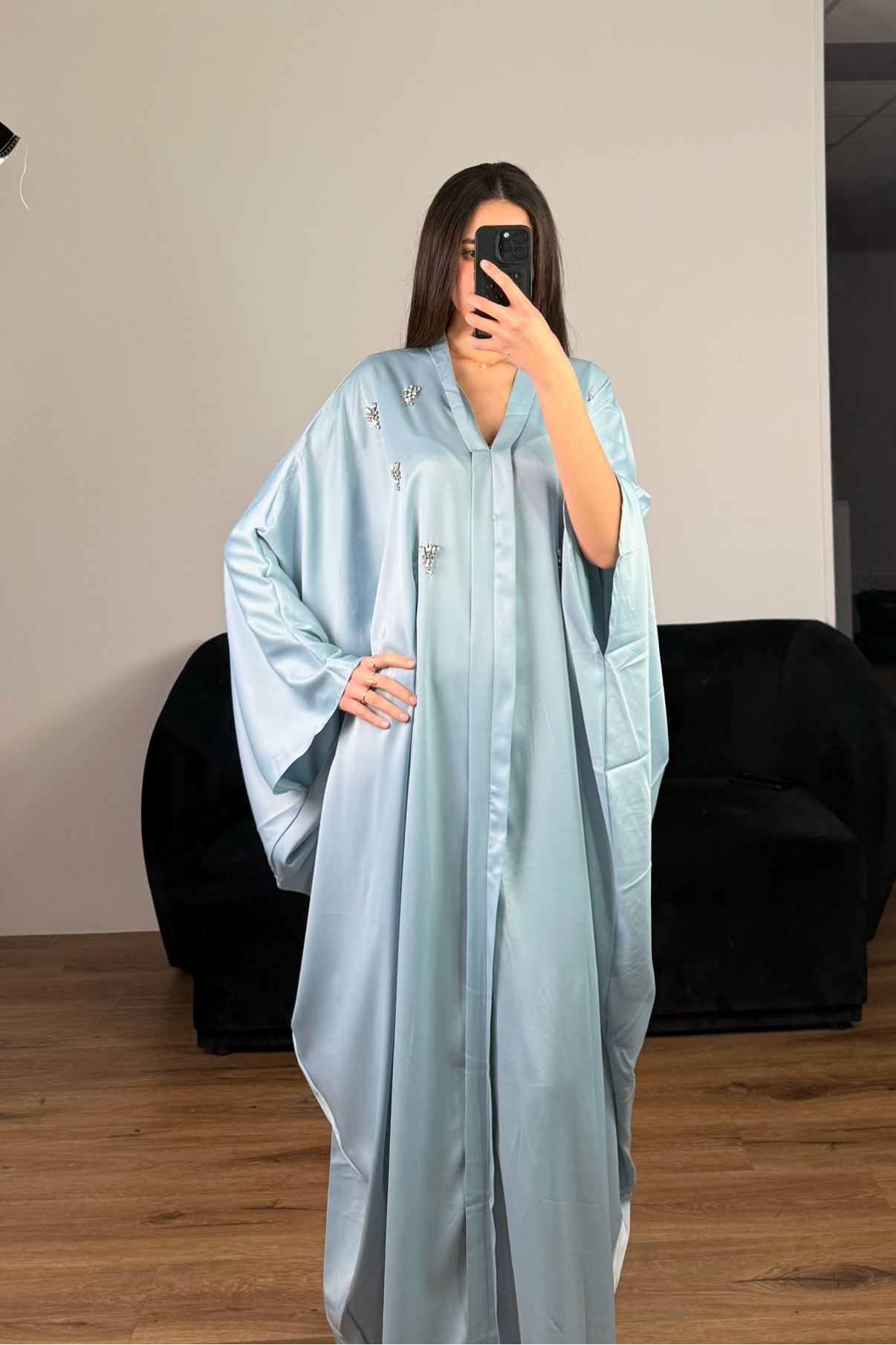 Abbaya Bleu ciel -Taille unique