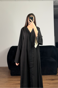 Caftan basique Noir